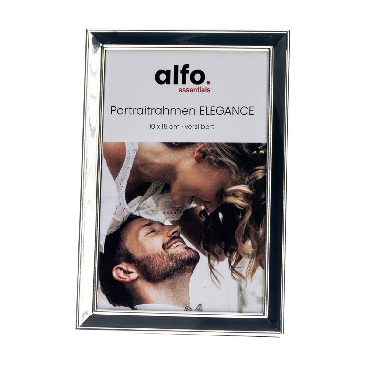 alfo. Elegance verzilverd 10x15 cm portretlijst