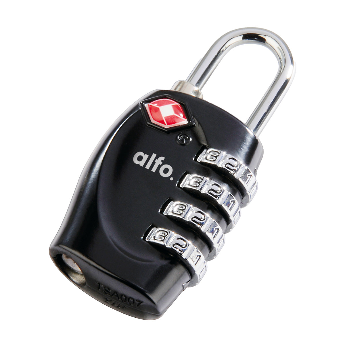 alfo. TSA-cijferslot, zwart