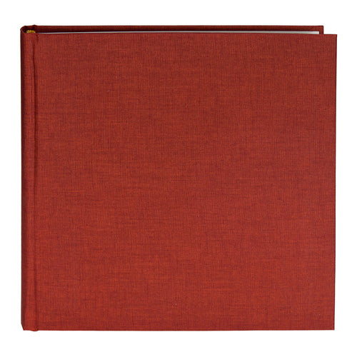 Goldbuch Summertime 25x25 cm, rood met 60 witte pagina's