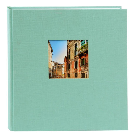 Goldbuch Bella Vista 30x31 cm, 60 witte pagina's, aqua, boekalbum