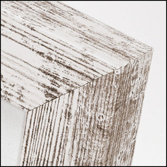 ZEP Nelson 6, 20x20 cm wit-vintage houten fotolijst