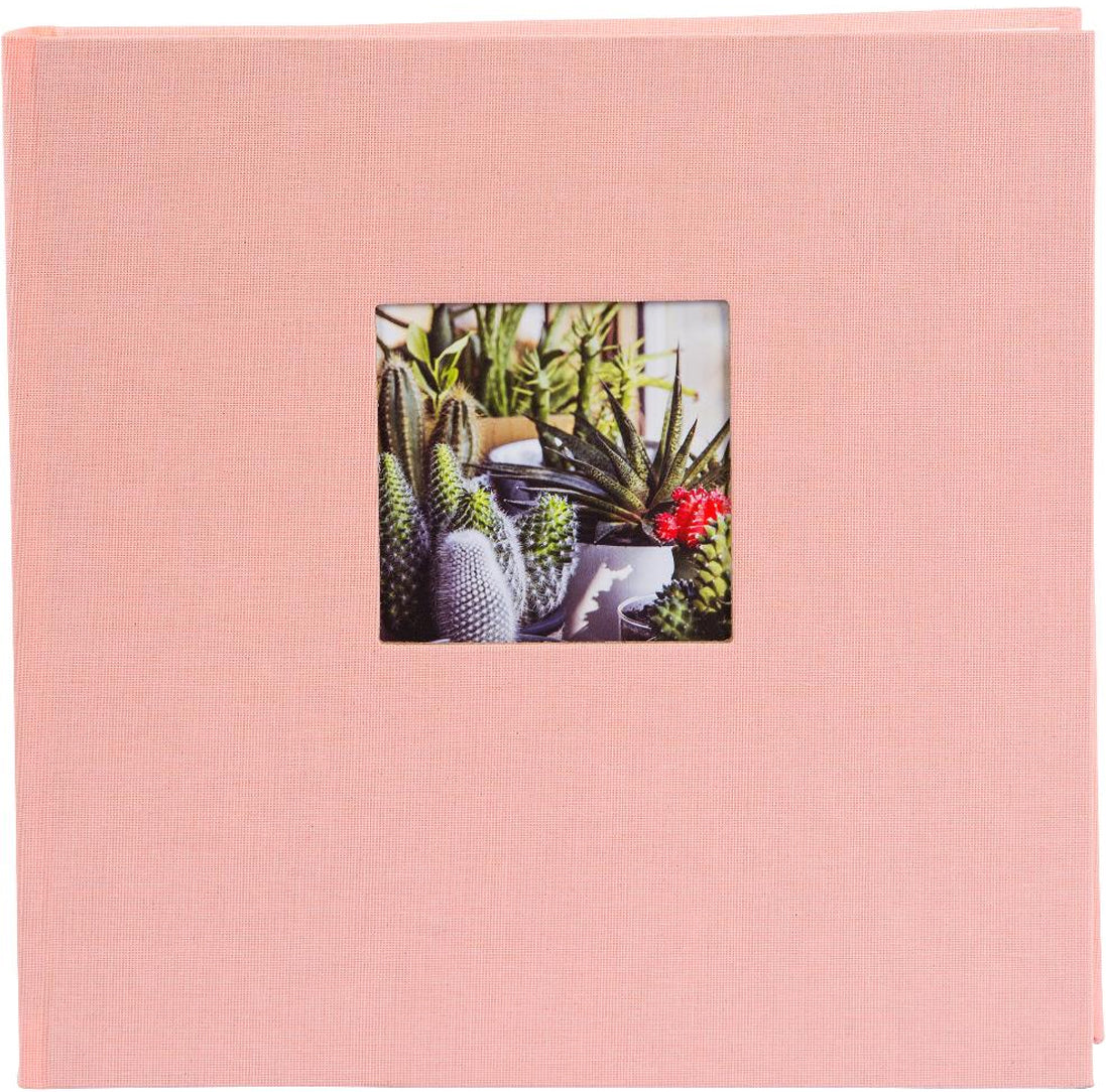 Goldbuch Bella Vista 25x25 cm rosé, 60 witte pagina's, boekalbum