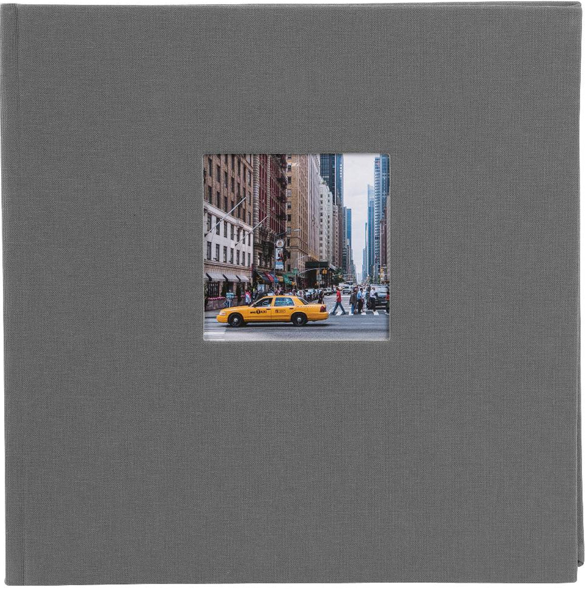 Goldbuch Bella Vista 30x31 cm, 60 witte pagina's, grijs, boekalbum
