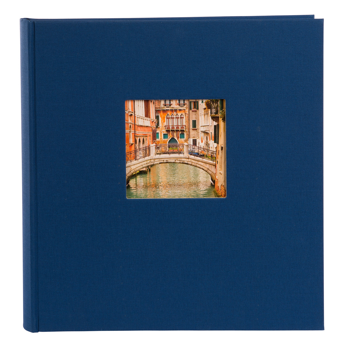 Goldbuch Bella Vista 30x31 cm, blauw, 100 witte pagina's, boekalbum