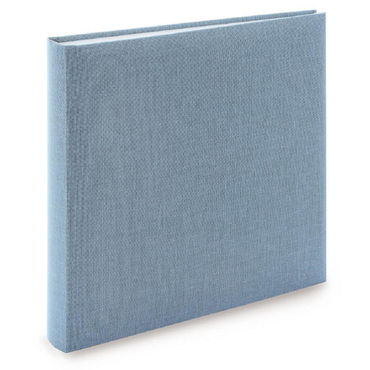 Goldbuch Summertime 25x25 cm, blauw- grijs, 60 witte pagina's, boekalbum