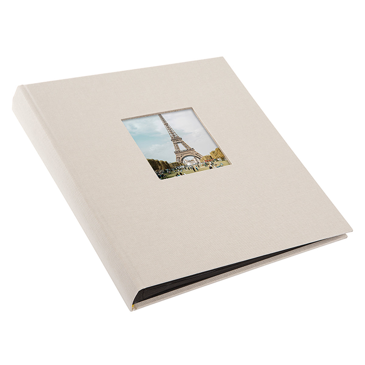Goldbuch Bella Vista 30x31 cm, 60 zwart pagina's, zandgrijs, boekalbum