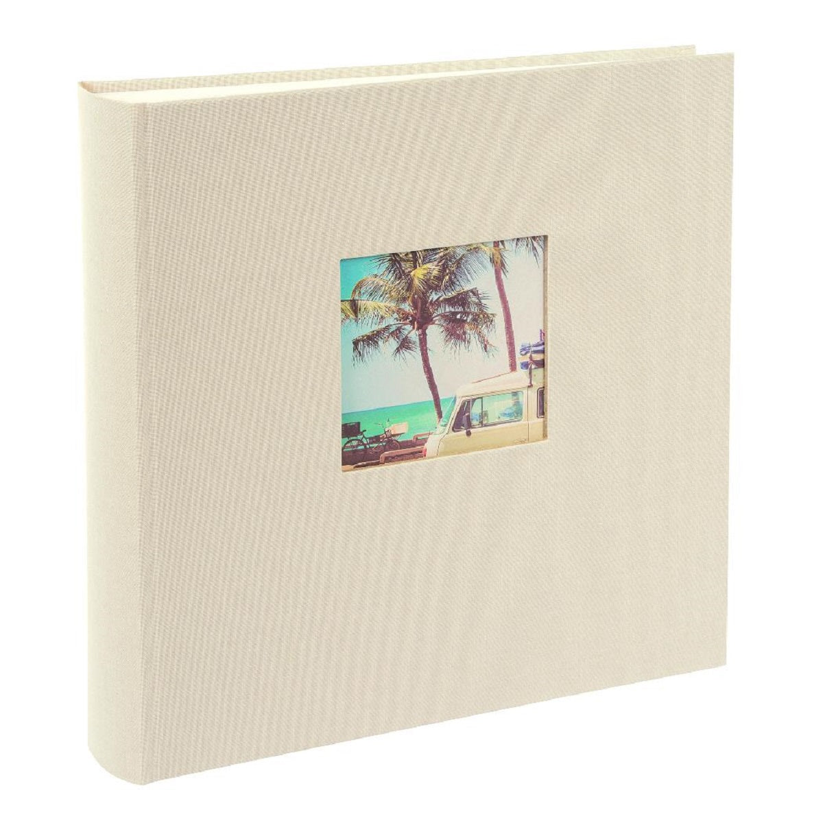 Goldbuch Bella Vista 30x31 cm, zandgrijs, 100 witte pagina's, boekalbum