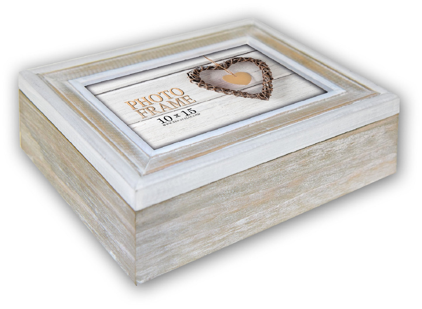 ZEP Zacapa 13x18 cm houten doos, 23x18x6 cm (LxBxH)