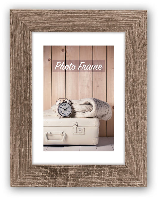 ZEP Nelson 5, 20x30 cm bruin-vintage houten fotolijst