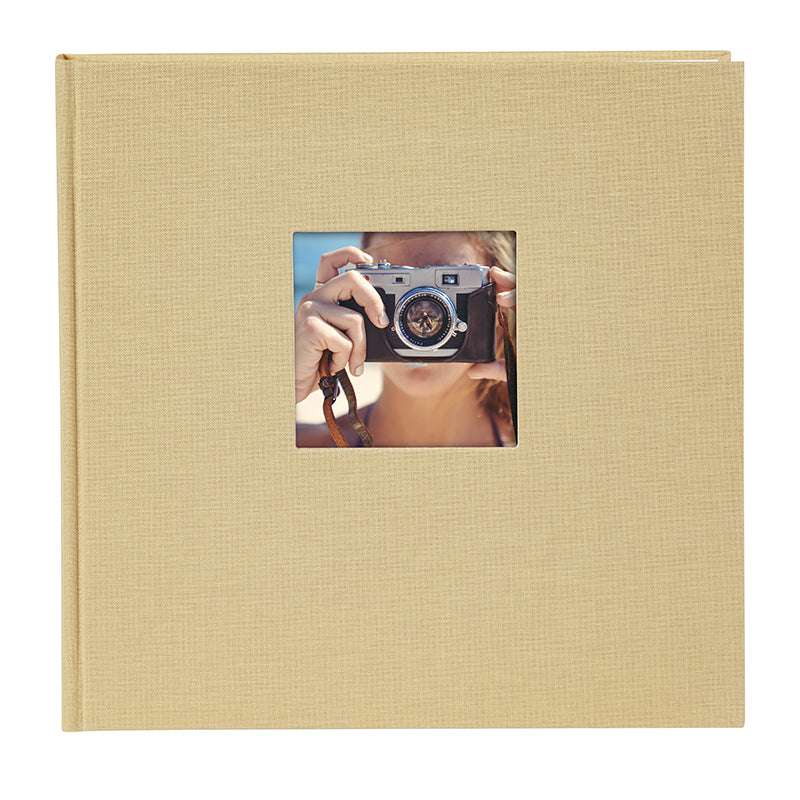 Goldbuch Bella Vista 25x25 cm beige, 60 witte pagina's, boekalbum
