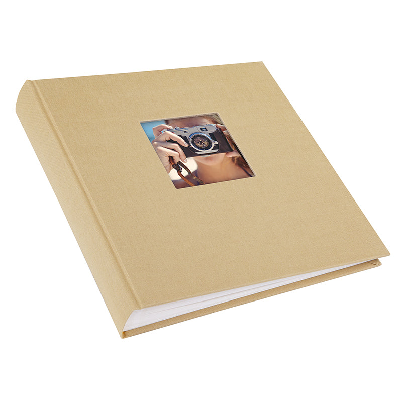 Goldbuch Bella Vista 25x25 cm beige, 60 witte pagina's, boekalbum