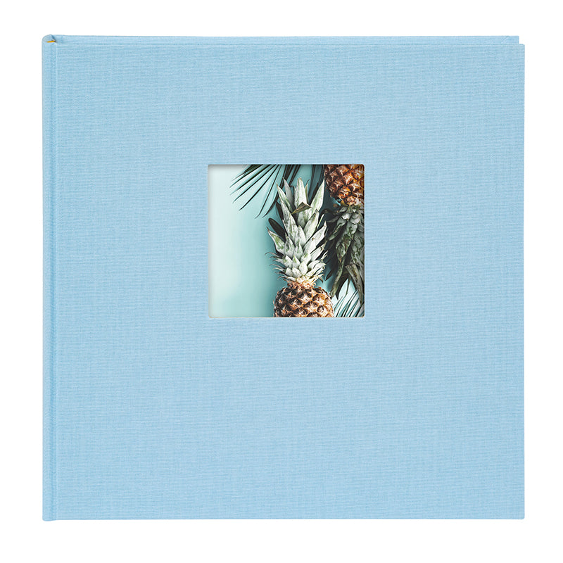 Goldbuch Bella Vista 25x25 cm hemelsblauw, 60 witte pagina's, boekalbum
