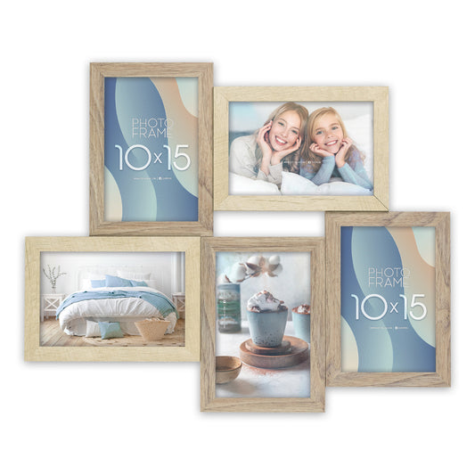 ZEP Oberg, galerielijst van hout voor 5 foto's, om op te hangen