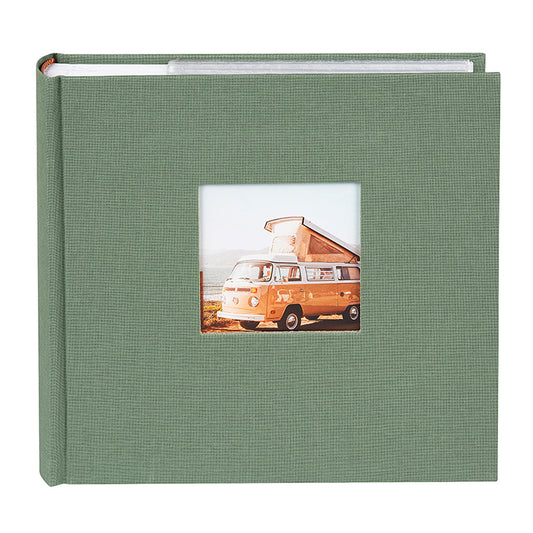 Goldbuch Bella Vista memoalbum artisjokgroen voor 200 foto's 10x15 cm