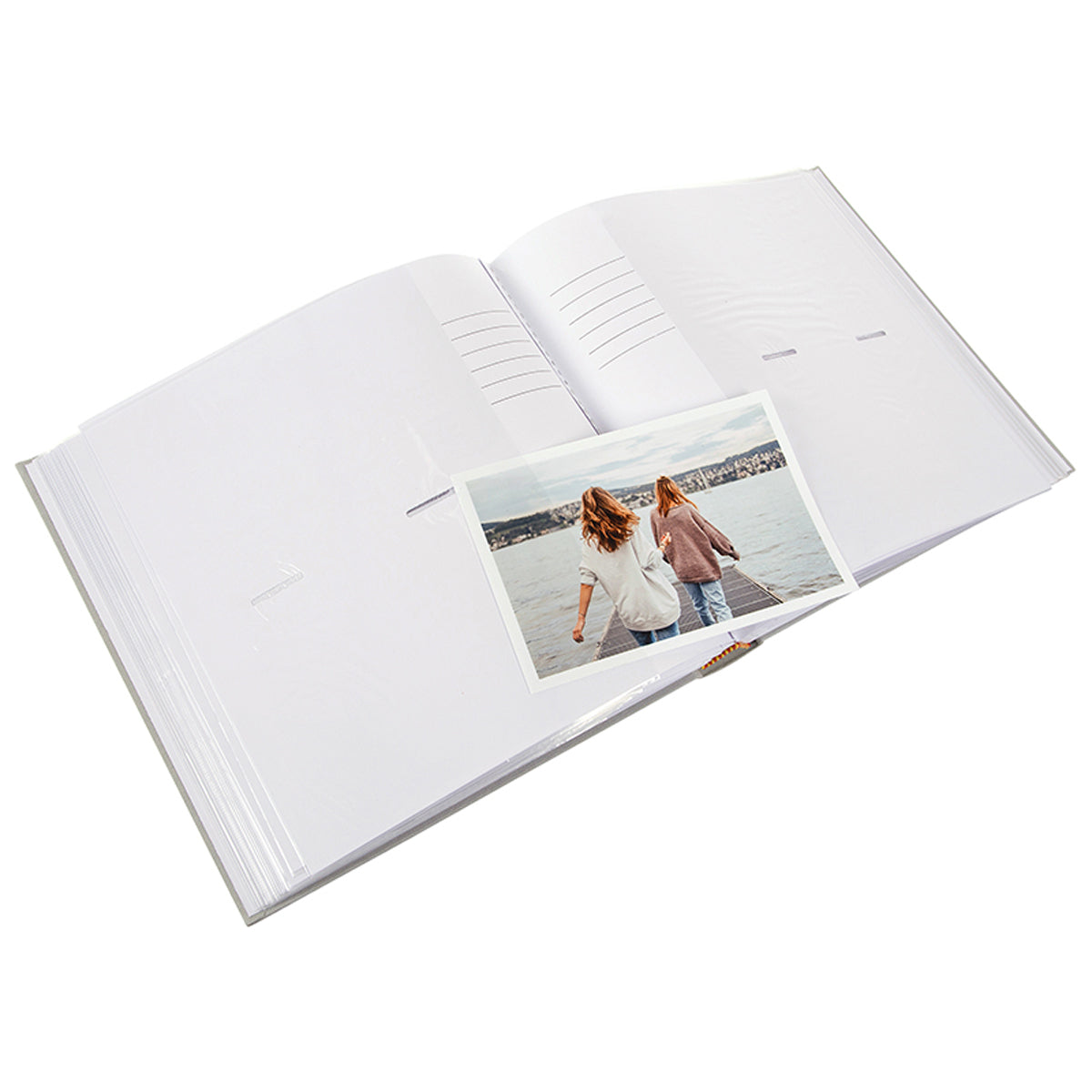 Goldbuch Bella Vista memoalbum zandgrijs, voor 200 foto's 10x15 cm