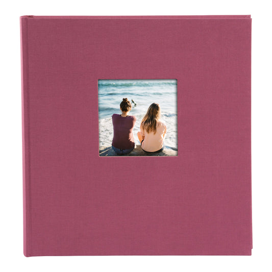 Goldbuch Bella Vista 30x31 cm, 100 witte pagina's, fuchsia, boekalbum