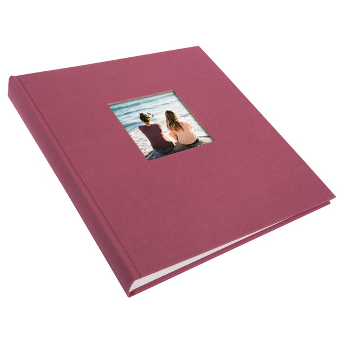 Goldbuch Bella Vista 30x31 cm, 100 witte pagina's, fuchsia, boekalbum