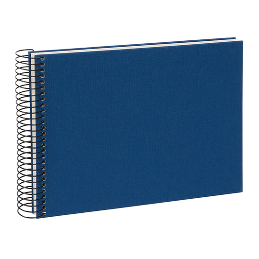 Goldbuch Bella Vista 24x17 cm, 40 witte pagina's, blauw, Spiraalbum