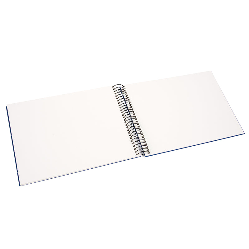 Goldbuch Bella Vista 24x17 cm, 40 witte pagina's, blauw, Spiraalbum