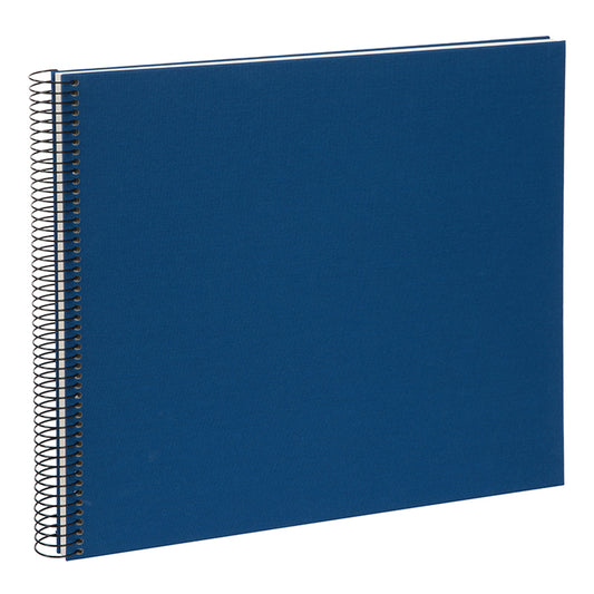 Goldbuch Bella Vista 35x30 cm, 40 witte pagina's, blauw, Spiraalbum