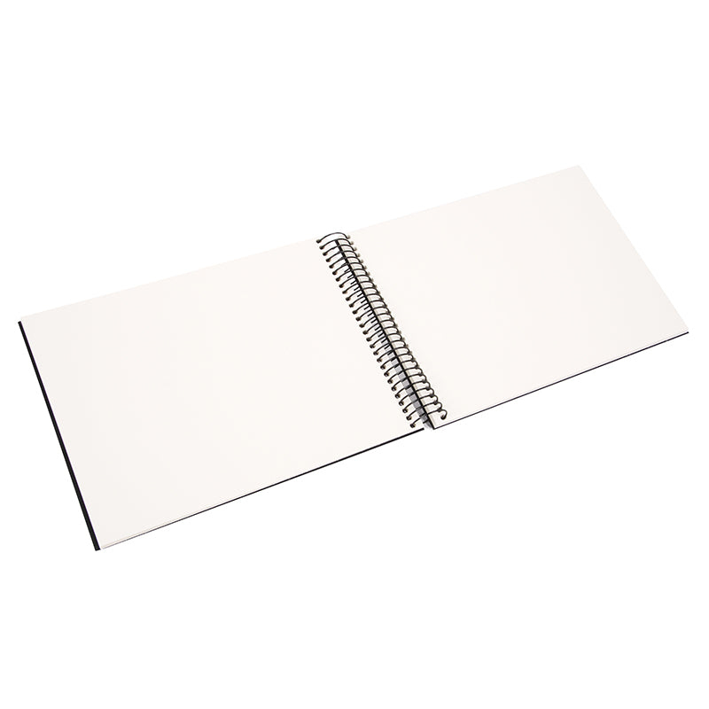 Goldbuch Bella Vista 24x17 cm, 40 witte pagina's, zwart, Spiraalbum
