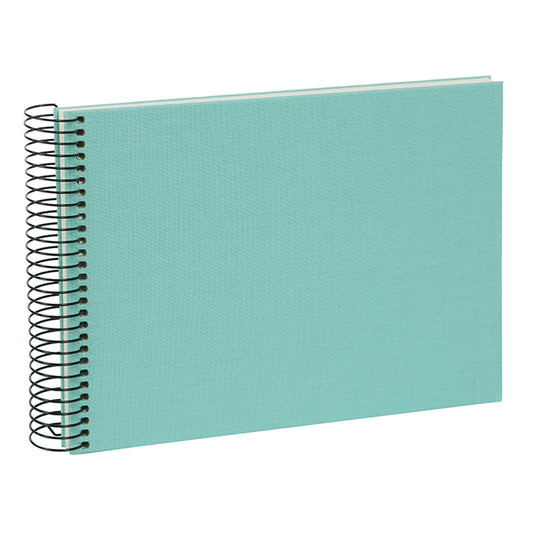 Goldbuch Bella Vista 24x17 cm, 40 witte pagina's, aqua, Spiraalbum