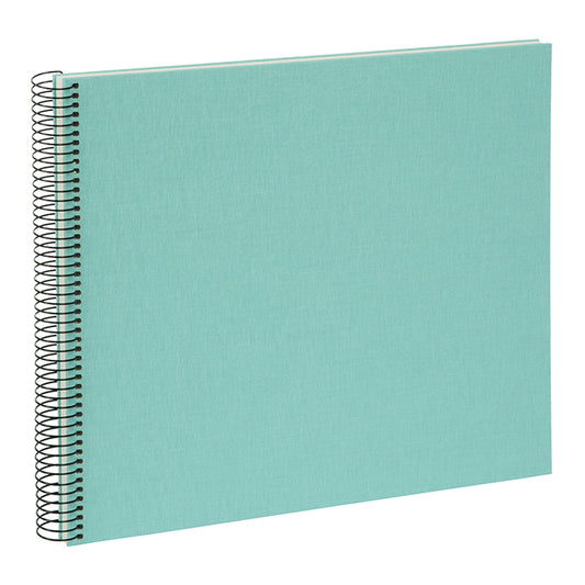 Goldbuch Bella Vista 35x30 cm, 40 witte pagina's, aqua, Spiraalbum