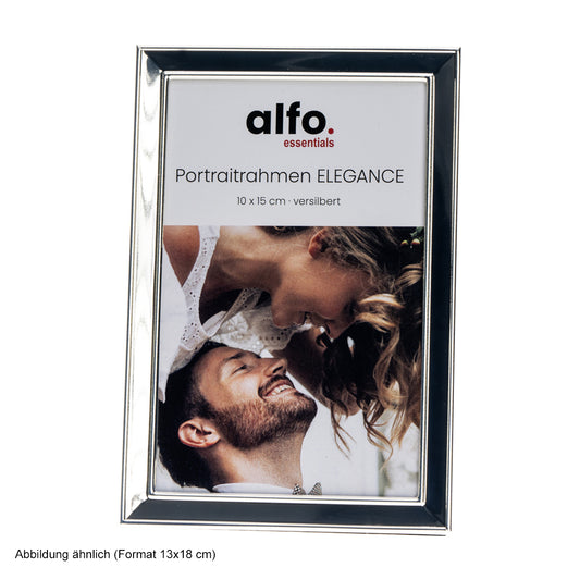 alfo. Elegance verzilverd 13x18 cm portretlijst