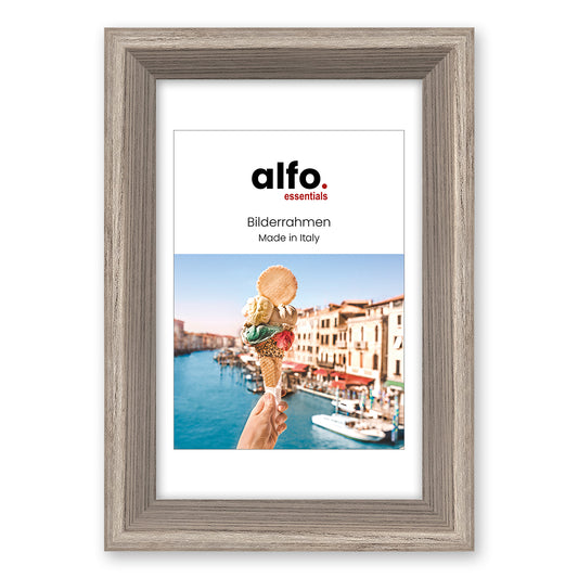 alfo. Orvieto 30x40 cm bruin, houten fotolijst