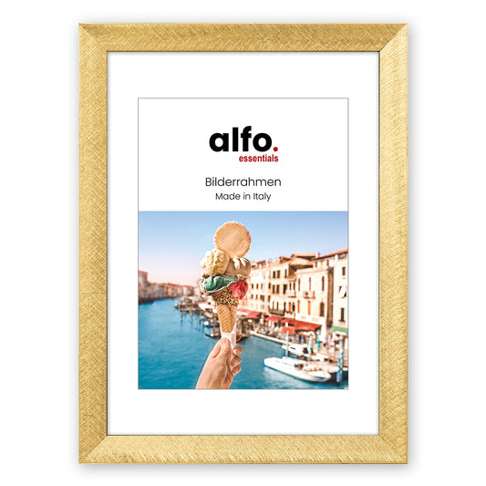 alfo. Gela 10x15 cm goud, houten fotolijst