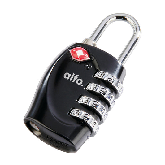 alfo. TSA-cijferslot, zwart