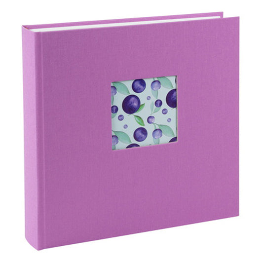 Goldbuch Bella Vista 25x25 cm, lavender (lila) boekalbum, 60 witte pagina's