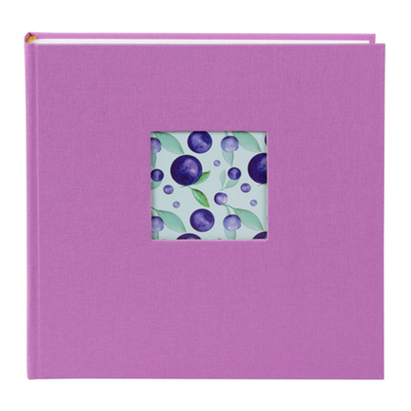 Goldbuch Bella Vista 25x25 cm, lavender (lila) boekalbum, 60 witte pagina's