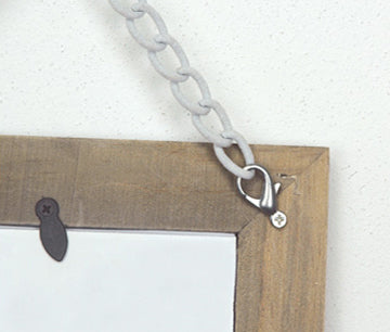 ZEP Rivoli 10x15 cm, witte houten fotolijst in het vintage stijl