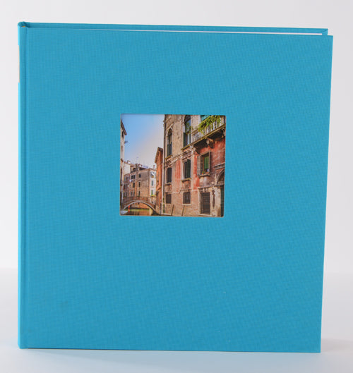 Goldbuch Bella Vista 25x25 cm turquoise, 60 witte pagina's, boekalbum