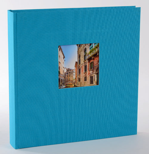 Goldbuch Bella Vista 30x31 cm, 60 witte pagina's, turquoise, boekalbum